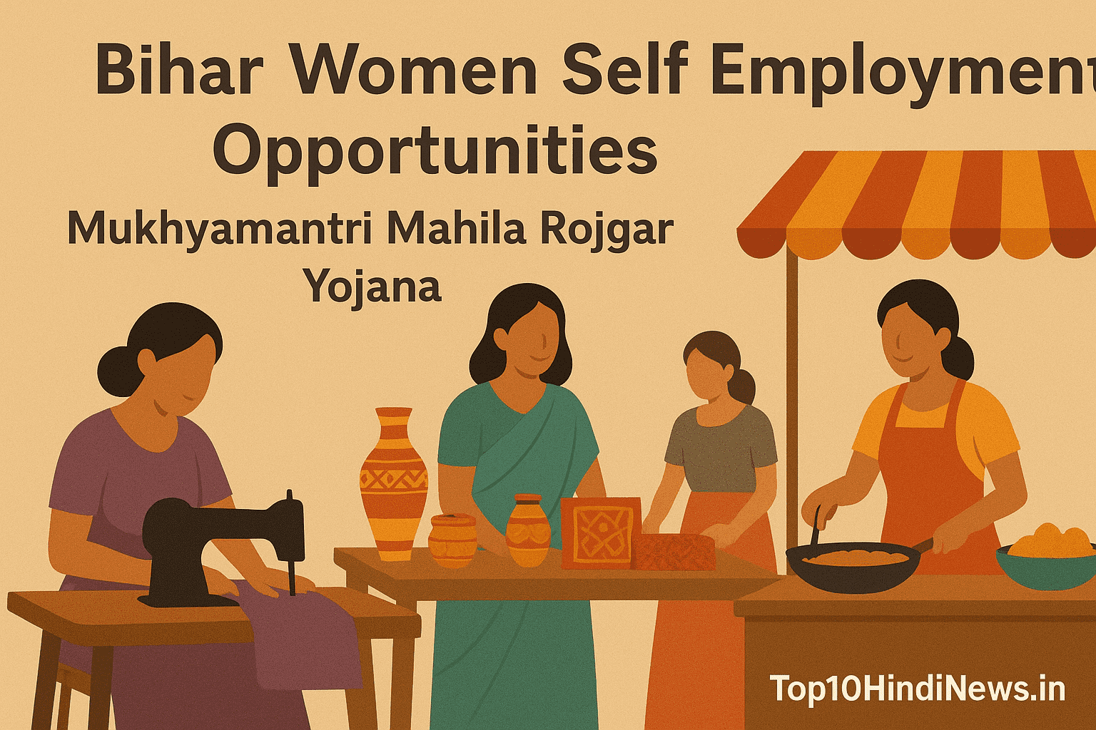 Bihar Women Self Employment Scheme ₹10,000 Support