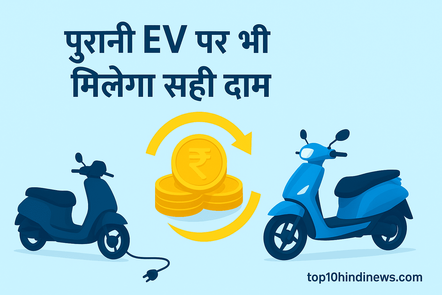 Old and new electric scooter resale value