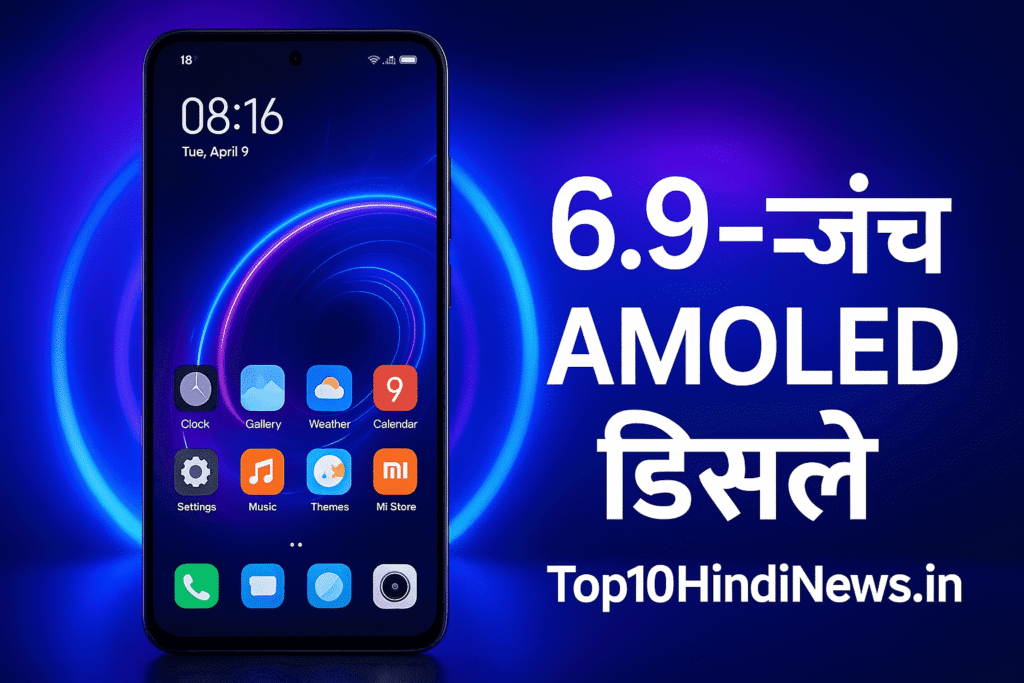 Xiaomi 17 Pro Max 6.9-inch AMOLED display with smooth performance and futuristic UI | Top10HindiNews.in