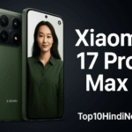 Xiaomi 17 Pro Max official design front and back view with secondary display highlighted | Top10HindiNews.in