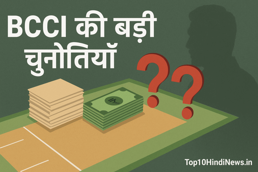 Challenges for New BCCI President Mithun Manhas in Indian cricket administration