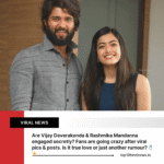 Vijay Deverakonda and Rashmika Mandanna engagement news image