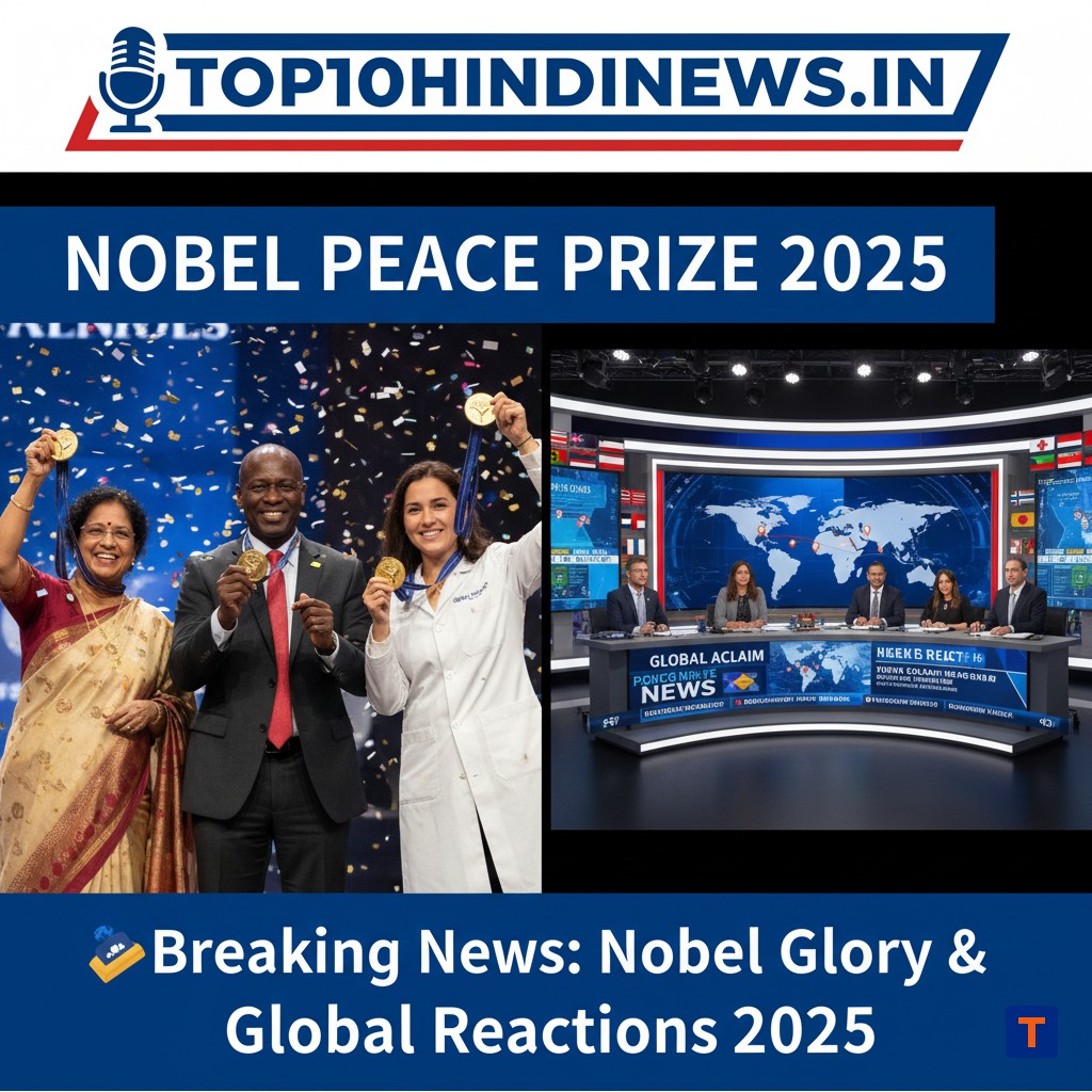 Breaking News: Nobel Glory & Global Reactions 2025