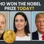 Who won the Nobel Prize today?