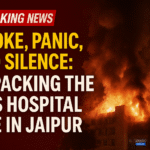 Jaipur SMS Hospital ICU fire tragedy six dead five serious
