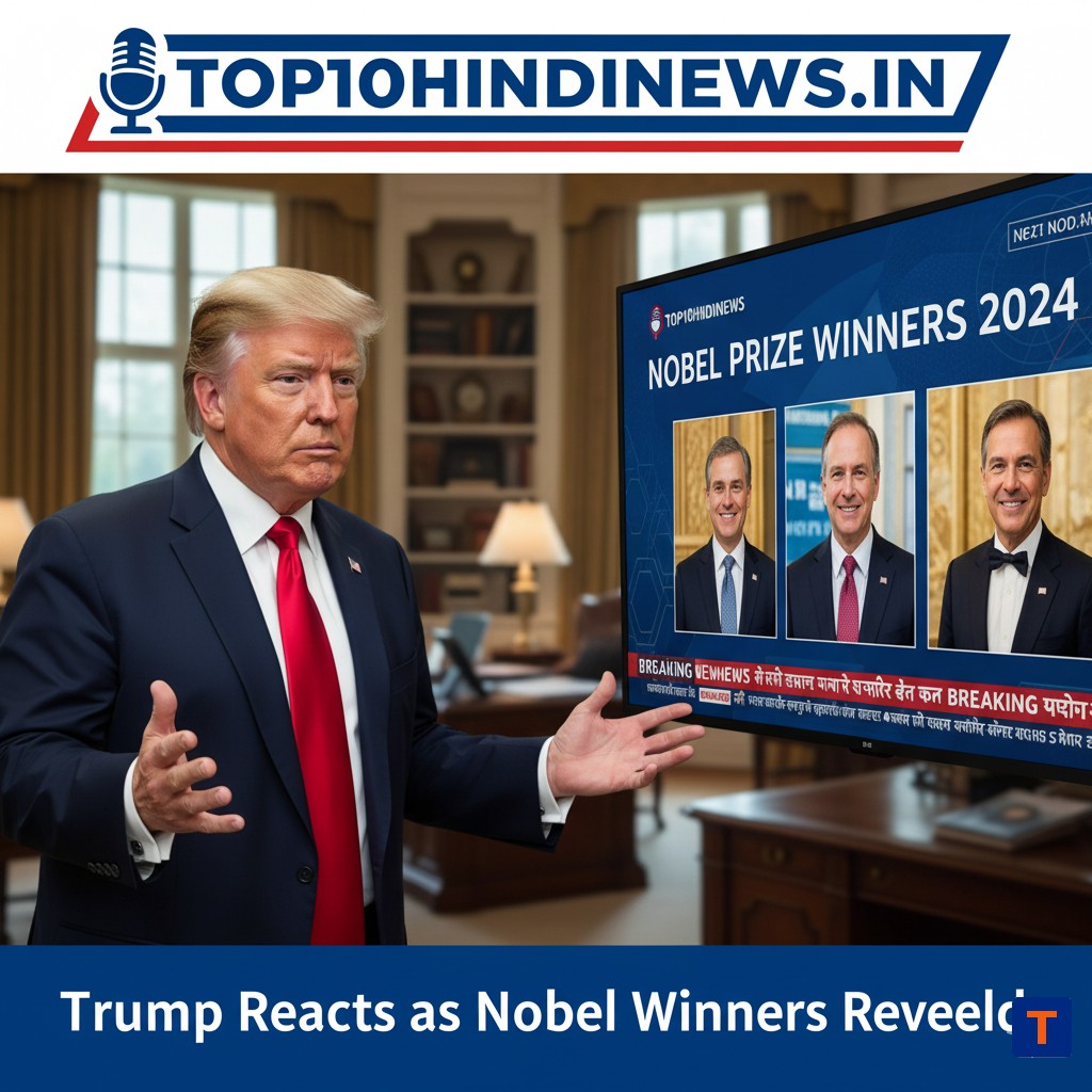 Trump Reacts as Nobel Winners Revealed